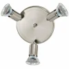 Luminaires Eglo Plafonnier Eglo MINI LED Nickel mat, 3 lumières* Éclairage Led