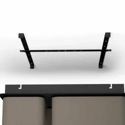 Lampes En Tissu-Luminaires Eglo Plafonnier Eglo MORDAZO Noir, 4 lumières