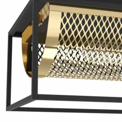 Luminaires Eglo Plafonnier Eglo NOHALES Noir, 2 lumières* Plafonniers