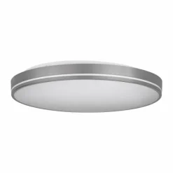 Luminaires Eglo Plafonnier Eglo OROTAVA LED Gris, 2 lumières, Télécommandes* Éclairage Led
