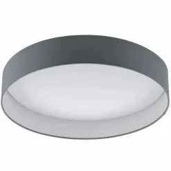 Lampes En Tissu-Luminaires Eglo Plafonnier Eglo PALOMARO LED Blanc, 1 lumière