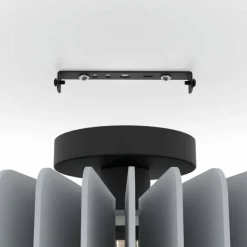 Luminaires Eglo Plafonnier Eglo PALOMBAIA Noir, 1 lumière* Plafonniers