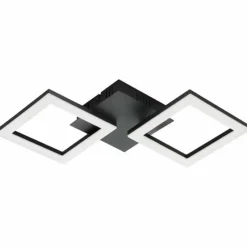 Luminaires Eglo Plafonnier Eglo PARANDAY-Z LED Noir, 1 lumière