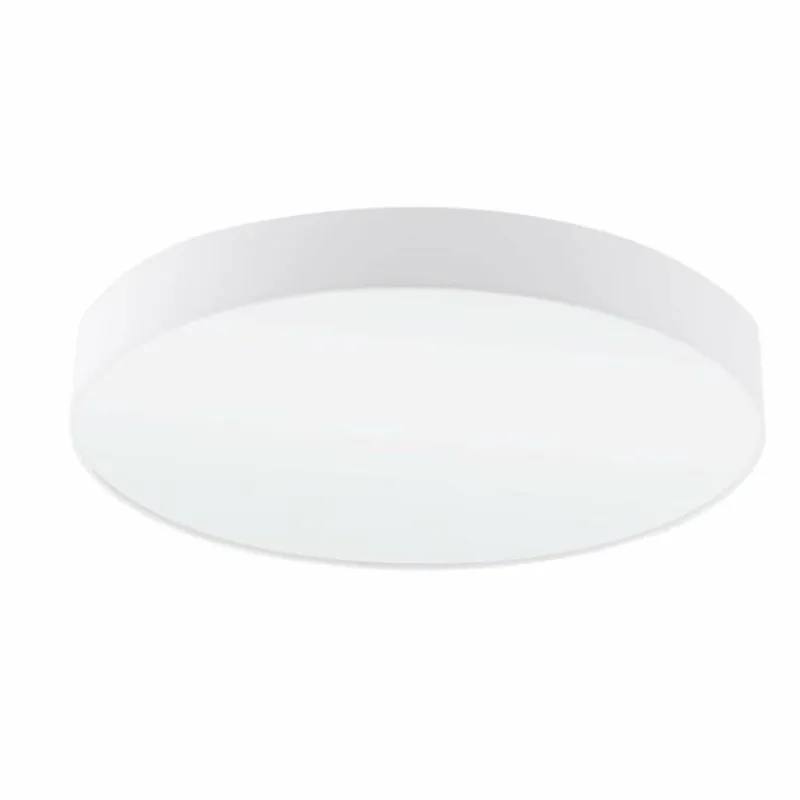 Lampes En Tissu-Luminaires Eglo Plafonnier Eglo PASTERI Blanc, 5 lumières