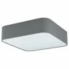 Lampes En Tissu-Luminaires Eglo Plafonnier Eglo PASTERI SQUARE Blanc, 5 lumières