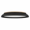Lampes En Bois-Luminaires Eglo Plafonnier Eglo PENJAMO LED Écru, Noir, 1 lumière