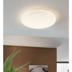 Luminaires Eglo Plafonnier Eglo POGLIOLA-S LED Blanc, 1 lumière* Éclairage Led