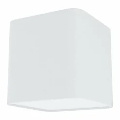 Lampes En Tissu-Luminaires Eglo Plafonnier Eglo POSADERRA Blanc, 1 lumière