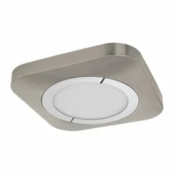 Luminaires Eglo Plafonnier Eglo PUYO LED Nickel mat, 1 lumière* Éclairage Led