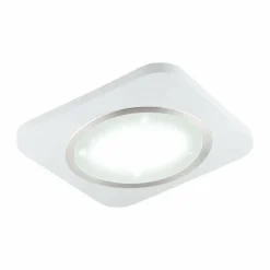 Luminaires Eglo Plafonnier Eglo PUYO-S LED Nickel mat, Blanc, 1 lumière* Éclairage Led