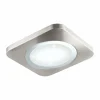 Luminaires Eglo Plafonnier Eglo PUYO-S LED Chrome, Nickel mat, 1 lumière* Éclairage Led