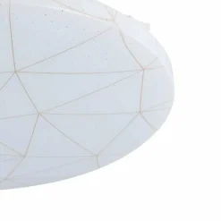 Lampes Dorées-Luminaires Eglo Plafonnier Eglo RENDE LED Blanc, 1 lumière