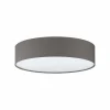 Lampes En Tissu-Luminaires Eglo Plafonnier Eglo REVILLA Blanc, 3 lumières