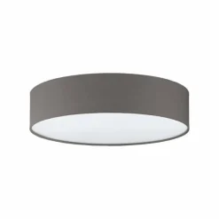 Lampes En Tissu-Luminaires Eglo Plafonnier Eglo REVILLA Blanc, 3 lumières