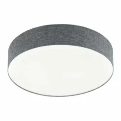 Lampes En Tissu-Luminaires Eglo Plafonnier Eglo ROMAO LED Blanc, 1 lumière, Télécommandes