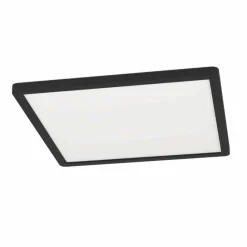Luminaires Eglo Plafonnier Eglo ROVITO-Z LED Noir, 1 lumière, Changeur de couleurs