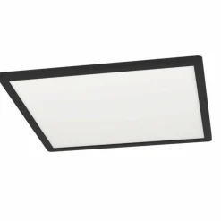 Luminaires Eglo Plafonnier Eglo ROVITO-Z LED Noir, 1 lumière, Changeur de couleurs