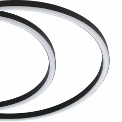 Luminaires Eglo Plafonnier Eglo RUOTALE LED Noir, 1 lumière* Éclairage Led