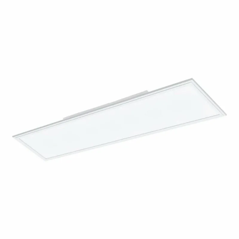 Luminaires Eglo Plafonnier EGLO SALOBRENA-A LED Blanc, 1 lumière, Télécommandes* Éclairage Led