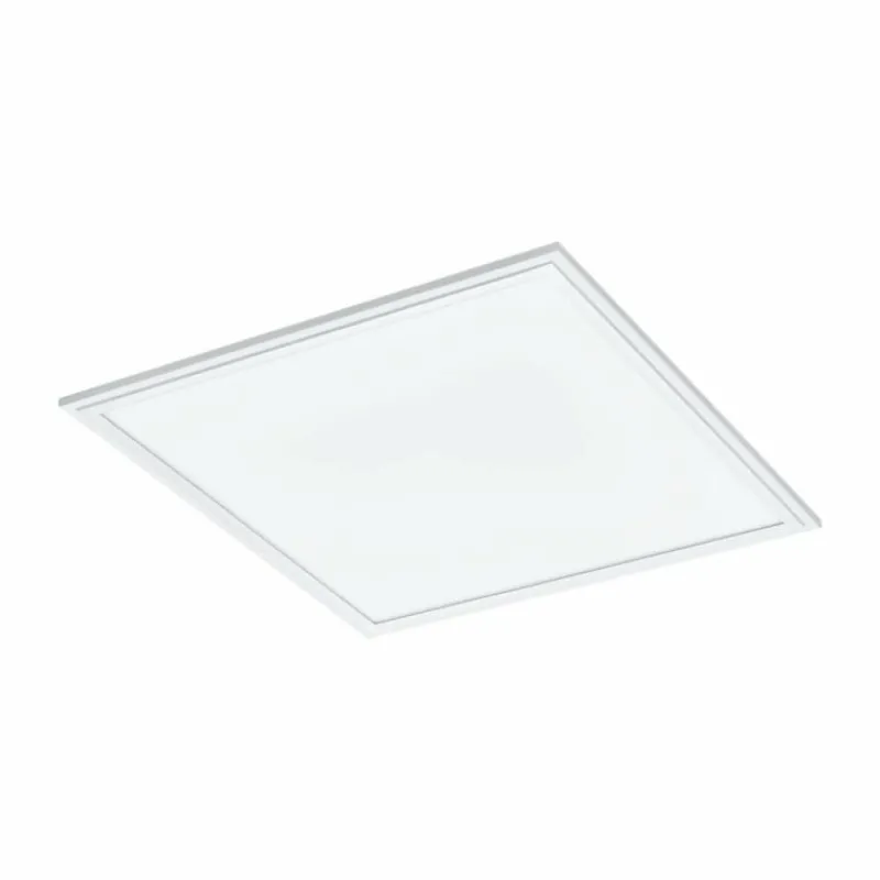 Luminaires Eglo Plafonnier EGLO SALOBRENA-A LED Blanc, 1 lumière, Télécommandes* Éclairage Led