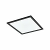 Luminaires Eglo Plafonnier Eglo SALOBRENA LED Noir, 1 lumière, Changeur de couleurs