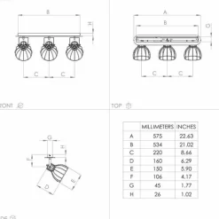 Lampes Industrielles-Luminaires Eglo Plafonnier Eglo SAMBATELLO Laiton, Noir, 3 lumières