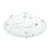 Luminaires Eglo Plafonnier Eglo SORRENTA 1 LED Blanc, 1 lumière