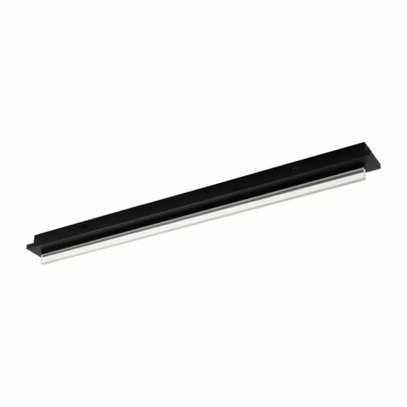 Luminaires Eglo Plafonnier EGLO SPADAFORA LED Noir, 1 lumière* Éclairage Led