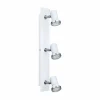 Luminaires Eglo Plafonnier Eglo TAMARA LED Chrome, Blanc, 3 lumières