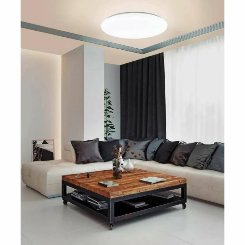 Luminaires Eglo Plafonnier Eglo TOTARI-Z LED Blanc, 4 lumières, Changeur de couleurs