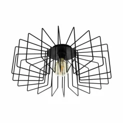Luminaires Eglo Plafonnier EGLO TREMEDAL Noir, 1 lumière* Plafonniers