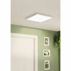 Luminaires Eglo Plafonnier Eglo TURCONA-B LED Blanc, 1 lumière* Éclairage Led