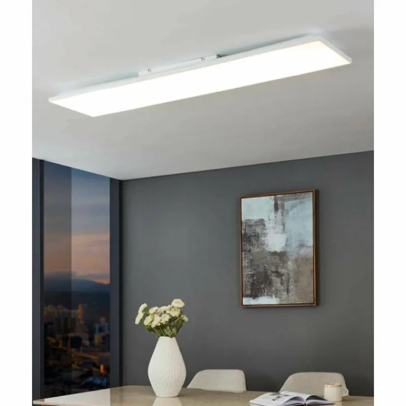 Luminaires Eglo Plafonnier Eglo TURCONA-B LED Blanc, 1 lumière* Éclairage Led