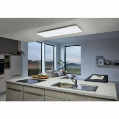 Luminaires Eglo Plafonnier Eglo TURCONA-Z LED Blanc, 3 lumières, Changeur de couleurs