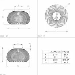 Lampes Dorées-Luminaires Eglo Plafonnier Eglo VENEZUELA Noir, 1 lumière