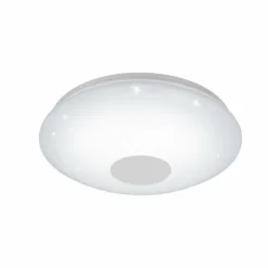Luminaires Eglo Plafonnier Eglo VOLTAGO 2 LED Aspect cristal, Blanc, 1 lumière, Télécommandes* Éclairage Led
