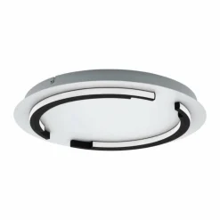 Luminaires Eglo Plafonnier Eglo ZAMPOTE LED Noir, Blanc, 1 lumière* Éclairage Led