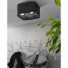 Luminaires Eglo Plafonnier Eglo-Leuchten CAMINALES-Z LED Noir, 4 lumières* Éclairage Led