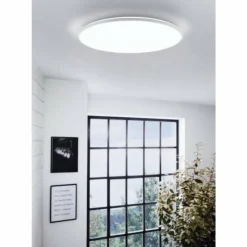 Luminaires Eglo Plafonnier Eglo-Leuchten CRESPILLO LED Blanc, 1 lumière* Éclairage Led