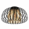 Lampes Dorées-Luminaires Eglo Plafonnier Eglo-Leuchten ENCINITOS Or, Noir, 1 lumière