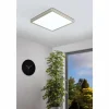 Luminaires Eglo Plafonnier Eglo-Leuchten FUEVA-Z LED Nickel mat, 1 lumière