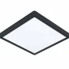 Luminaires Eglo Plafonnier Eglo-Leuchten FUEVA-Z LED Noir, 1 lumière