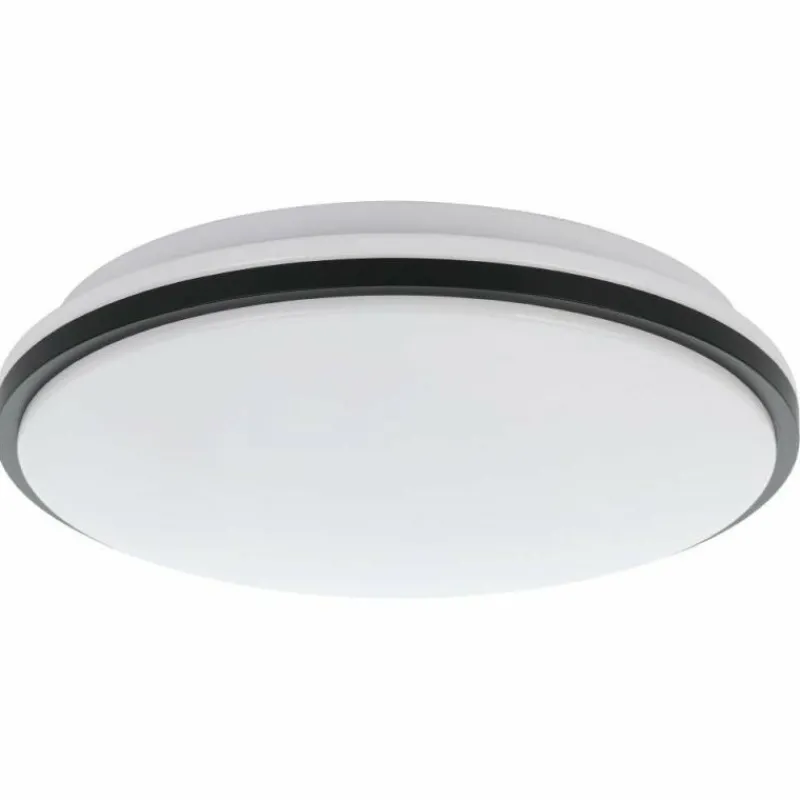 Luminaires Eglo Plafonnier Eglo-Leuchten MARUNELLA-S LED Noir, Blanc, 1 lumière* Éclairage Led