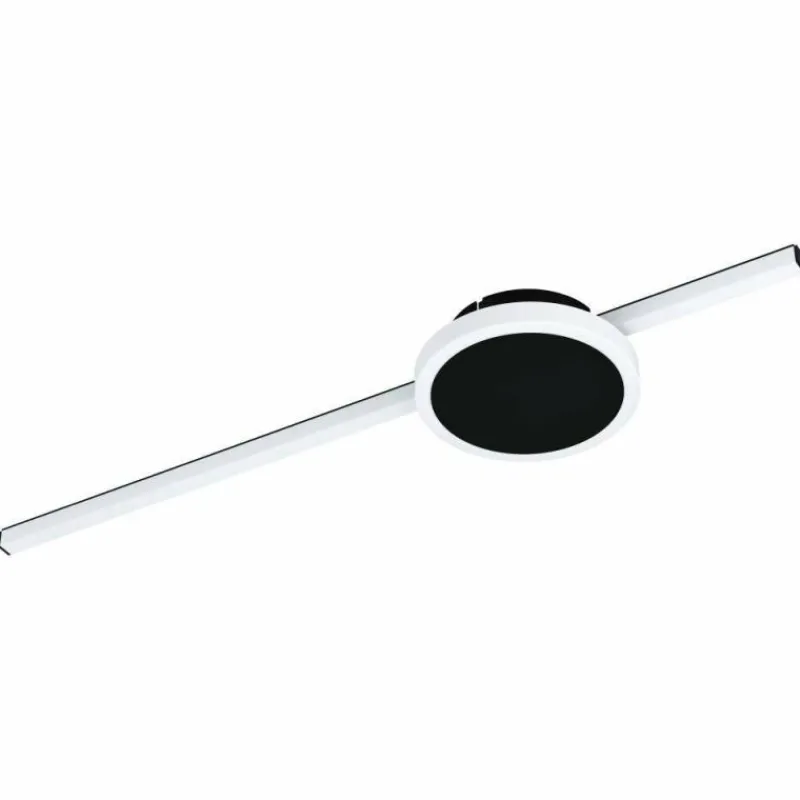 Luminaires Eglo Plafonnier Eglo-Leuchten SARGINTO LED Noir, 2 lumières* Éclairage Led