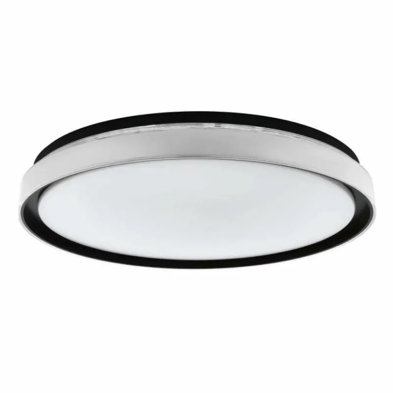 Luminaires Eglo Plafonnier Eglo-Leuchten SELUCI LED Noir, 1 lumière* Éclairage Led