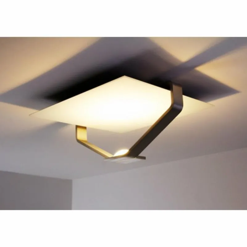 Luminaires Elesi Luce Plafonnier Elesi Luce LED Argenté, 1 lumière