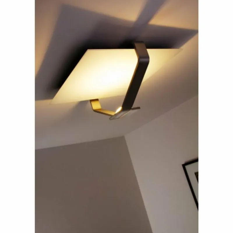 Luminaires Elesi Luce Plafonnier Elesi Luce LED Argenté, 1 lumière