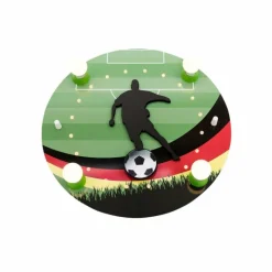 Lampes En Bois-Luminaires Elobra Plafonnier Elobra FUSSBALLER Vert, 4 lumières