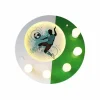 Lampes En Bois-Luminaires Elobra Plafonnier Elobra SOCCER Vert, Blanc, 5 lumières