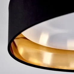 Lampes En Tissu-hofstein Plafonnier Elsa LED Blanc, 1 lumière